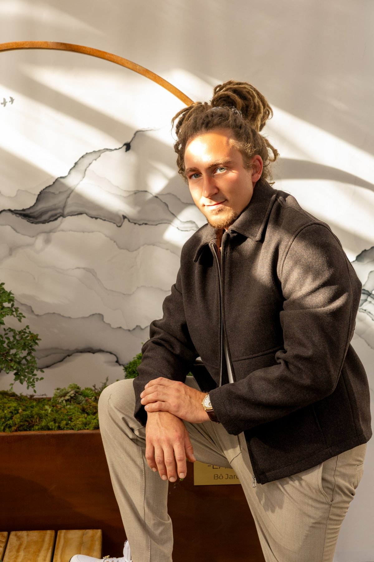 Portrait de Hector Cabero, ferblantier et fondateur de Bô Jardin